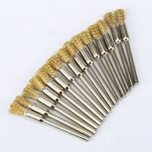 Drill Wire wheels Tool Cleaning Power Accessories Rust Remover 30pcs Brass Rotary Pencil Polishing 2024 - buy cheap