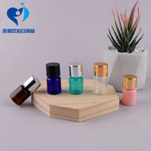 1pcs 5ml Multicolor PET Electroplating Golden/Silver Screw Lid Free Shipping Mini Travel Refillable Cosmetic Liquid Bottles 2024 - buy cheap