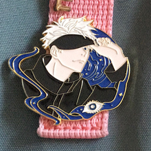 Anime Jujutsu Kaisen Gojo Satoru Cosplay Brooch Badge Prop Alloy Metal Man Woman Pin Props Accessories Decorations Gift Souvenir 2024 - buy cheap