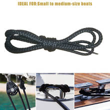 Nylon Double-Braided Mooring Lines Dock Lines Boat Wharf Anchor Ropes Bungee Cord for Dinghy Marine Fishing Kayak Yacht Docking 2024 - buy cheap