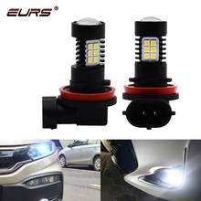 EURS 10Pcs H8 H11 Led HB4 9006 HB3 9005 Fog Lights Bulb 1200LM Reverse Lights Fog Lamp 6000k 3030 chip 2024 - buy cheap