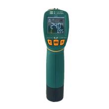 MASTECH-termómetro infrarrojo sin contacto, pistola de temperatura de punto con prueba de termopar tipo K/retención de datos, MS6531C 2024 - compra barato