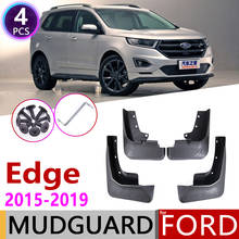 Front Rear Car Mudflap for Ford Edge 2015~2019 Fender Mud Guard Flap Splash Flaps Mudguards Accessories 2016 2017 2018 2nd 2 Gen 2024 - buy cheap