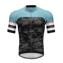 RUNCHITA Cycling team Clothing Bike jersey Quick Dry Mens Bicycle shirts short sleeves pro Cycling Jerseys gel bike top Maillot 2024 - buy cheap