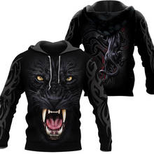 Black Panther 3D Full-printing Hoodies Fashion Autumn Sweatshirt Men Women Casual Harajuku Zip Jacket Z018 2024 - buy cheap