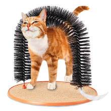 Comfortable Arch Cats Massager Pet Cat Cat Scratcher Mat Pet Grooming Supplies Cat Brush Comb Pet Toys Cat Antipruritic Tools 2024 - buy cheap