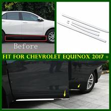 Auto Accessories Outside Door Under Body Molding Bottom Strip Sill Cover Trim Fit For Chevrolet Equinox 2017 2018 2019 2020 2021 2024 - buy cheap