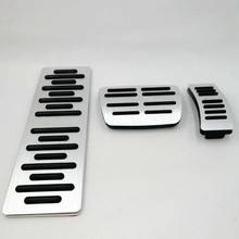 Car Accessory For Audi A4 A5 A6 A7 A8 Q5 B6 B7 B8 C5 C6 AT Accelerator Brake Foot Rest Pedal Pad Plate Styling Stickers 2024 - compre barato