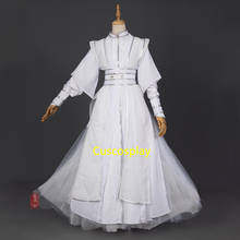 Antique Novel Tian Guan Ci Fu Xie Lian Yue Shen Cosplay Costumes Outfit Chu Wanning White Hanfu Chinese Ancient Clothes Full Set 2024 - buy cheap