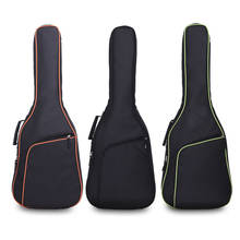 40/41inch Oxford Fabric Electric Guitar Case Colorful Edge Gig Bag Double Straps Pad 8mm Cotton Thickening Soft Cover Backpack 2024 - buy cheap