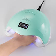 SUN5 48W UV LED Nail Lamp Is Suitable For All Gel 24 Beads Automatic Sensing LED Display Nail Dryer 2024 - buy cheap