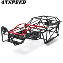 AXSPEED RC Car Metal Roll Cage Full Tube Frame Body Chassis for 1:10 Axial SCX10 AXI03004 Capra RC Crawler 2024 - buy cheap