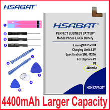 HSABAT 0 Cycle 4400mAh Battery for Elephone P8 2017 High Quality Mobile Phone Replacement Accumulator 2024 - buy cheap