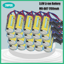 20PCS NEW 1700mAh MR-BAT ER17330V ER2/3A 17330 3.6V PLC Battery Lithium Batteries Servo PLC Battery For CNC Machine Tools 2024 - buy cheap