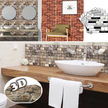 30*30cm Wall Stickers Brick Pattern Self-Adhesive 3D Wallpaper for Walls TV Background Bedroom Wall Decoration Vintage Decor 2024 - buy cheap