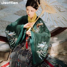 Original Embroidery Hanfu Woman Traditional Princess Stage Clothing Oriental Tang Dynasty Fairy Dress Chinese Folk Dance Costume 2024 - buy cheap