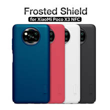 NILLKIN Case For Poco X3 Pro Cover,Poco X3 Pro Global Version Cover Frosted Shield Matte Hard Back Case For Xiaomi Poco X3 Pro 2024 - buy cheap