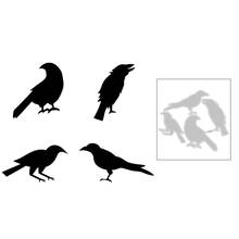 2020 New Halloween Metal Cutting Dies Animal Crow and Silhouettes Die Cut Scrapbooking For Craft Card Paper Making no Stamps Set 2024 - buy cheap