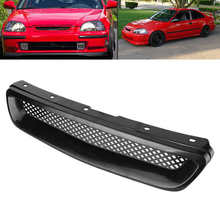 Решетка Переднего Капота гриль воздухозаборная сетка подходит для Honda Civic 1996 1997 1998 JDM Type-R Style ABS решетка бампера 2024 - купить недорого