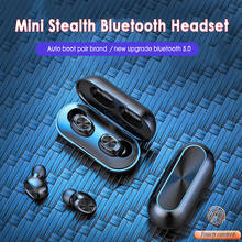 Fones de ouvido bluetooth b5 tws, fones intra-auriculares sem fio com redução de ruído, à prova d'água, para xiaomi e iphone 2024 - compre barato