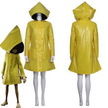 Little Nightmares 2 Six Costumes Cosplay Yellow Coat Only Halloween Carnival Costumes 2024 - buy cheap