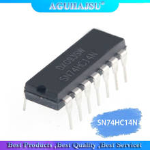 10PCS SN74HC14N DIP14 SN74HC14 DIP 74HC14N 74HC14 new Six-inverting Schmitt trigger DIP-14 2024 - buy cheap