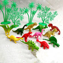 Juego de mesa de dinosaurios de la jungla para niños, decoración original para cumpleaños, divertido juego de mesa de dinosaurios de colores pastel, 16 unids/set por Set 2024 - compra barato