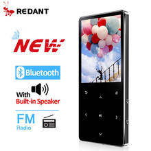 REDANT MP3 Player with Bluetooth Speaker Touch key Built-in 8GB 16GB HiFi Metal Mini Portable Walkman with radio FM recording 2024 - buy cheap