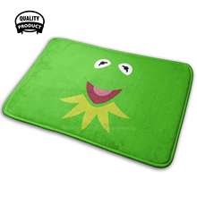 Kermit-alfombra suave e interesante para habitación, Alfombra de The Frog, The Show, títere, dibujos animados, Geek, Nerd, película, película, Jim Henson 2024 - compra barato