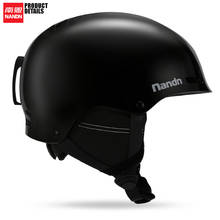 NANDN лыжный шлем для взрослых Снежный шлем безопасный скейтборд лыжный сноуборд шлем 2024 - купить недорого