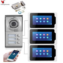 Tuya APP Control Video Intercom 7 Inch LCD Wifi Wireless Video Door Phone Doorbell Visual Intercom KIT For 2/3 Apartment 2024 - buy cheap