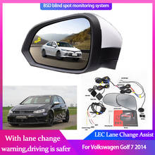 Car Blind Spot Mirror Radar Detection System BSD Microwave Spot Monitoring Assistant Driving Security For Volkswagen Golf 7 2014 2024 - buy cheap