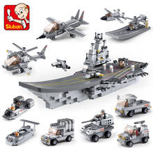 1001Pcs Sea Air And Land Military Corps Building Blocks Army NAVY Warship Aircraft Bricks Figures Educational Toys for Children 2024 - buy cheap