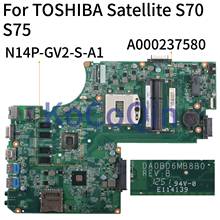 Laptop motherboard Para TOSHIBA Satellite C70 KoCoQin C75 S70 S75-A GT740M Mainboard A000237580 DA0BD6MB8B0 2024 - compre barato