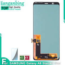 Super AMOLED LCD For Samsung Galaxy A8 Star G8850 LCD Display Touch Screen Digitizer Assembly Part For Samsung A9 Star G8850 2024 - buy cheap
