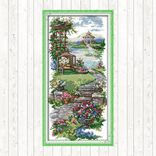Chinese Cross Stitch Fabric for Embroidery Kit 14CT 11CT Printed Canvas DMC DIY Hand Crafts Counted Cross Stitch Needlework Sets 2024 - buy cheap