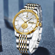 2021 LIGE Fashion Wrist Watch Men Automatic Tourbillon Stainless Steel Waterproof Business Mechanical Watches Relogio Masculino 2024 - buy cheap