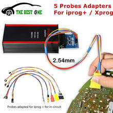 Porfessional Probes Adapters For in-circuit ECU Work With iProg+ Programmer/Xprog SOP8/DIP8/3.0mm/2.54mm/3.0mm 5 Probes 2024 - buy cheap