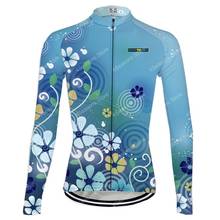 Women's Long Sleeve Cycling Shirt Lady Sport Riding Clothing Mountain Mtb Bicycle Clothes Team Bike 2024 - buy cheap