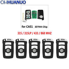 5Pcs * Smart Remote Key 4 Button 315MHz/434MHz/868MHz/315LP ID7944 CAS1 for BMW 7 Series All 740 750 760 i Li xDrive 2006-2011 2024 - buy cheap