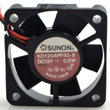 Original para sunon kd 1204 PFB3-812V 0.5w4cm 4010 2-wire ventilador de refrigeração 2024 - compre barato