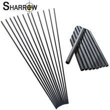 10/15pcs 30"Spine 500 Archery Mixed Carbon Arrow Shafts ID 6.2mm for Recurve Compound Bow Outdoor Shooting Hunting Accessories 2024 - buy cheap