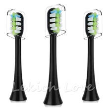 Cabeças de escova de dentes de substituição para soocas x3 x1 x5 cabeças de escova de dentes elétrica cabeças de substituição com tampão anti-poeira 2024 - compre barato