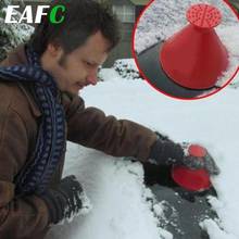 Auto Car Magic Window Windshield Car Ice Scraper Shaped Funnel Snow Remover Deicer Cone Deicing Tool Scraping ONE Round 2024 - buy cheap