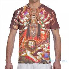 Kali the Hindu Goddess men T-Shirt women all over print fashion girl t shirt boy tops tees Short Sleeve tshirts 2024 - buy cheap