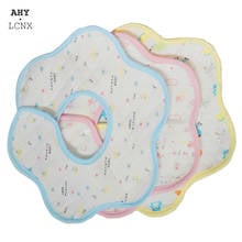 Newborn Baby bib octagonal Saliva Towel Infant Feeding Towel Boys Girls Burp Cloth Cotton Bibs 360 Degree Breathable Waterproof 2024 - buy cheap