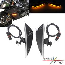 Kit de setas e pisca pisca-pisca led de montagem embutida, plug & play, luz pisca-pisca frontal para bmw s1000rr hp4 2016-2018, 2009 2024 - compre barato