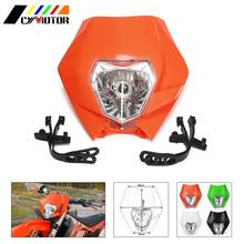 Motorcycle Universal Headlight Headlamp Light For KTM EXC EXCF SX XC XCF XCW XCFW SMR SXS 125 150 250 350 450 525 530 Dirt Bike 2024 - buy cheap