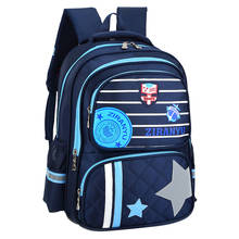 New Waterproof Backpack Schoolbag for Male Casual School Bags for Boys 1-3-6 Grade Orthopedic Schoolbag Backpack for Children 2024 - buy cheap