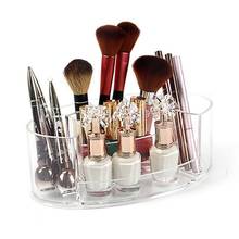 Clear Acrylic Cosmetics Storage Rack Storage Box Cosmetic Storage Display Stand Makeup Brush Holder Cosmetic Organizer 2024 - buy cheap